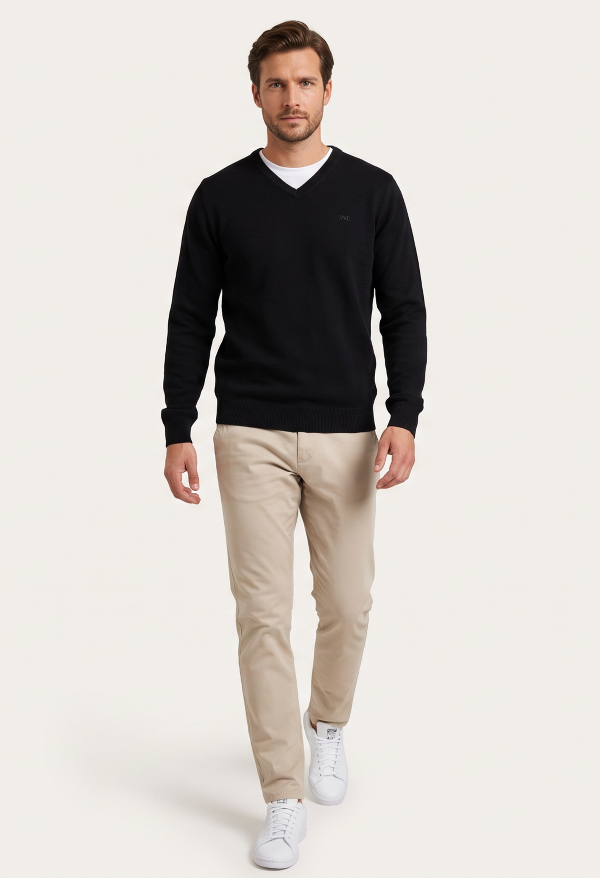 SWETER MĘSKI CZARNY VANKELJEANS®