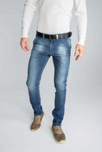 Załaduj obraz do przeglądarki galerii, SPODNIE MĘSKIE JEANS WŁOSKIE PORWANE VANKELJEANS® 636