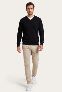 SWETER MĘSKI CZARNY VANKELJEANS®