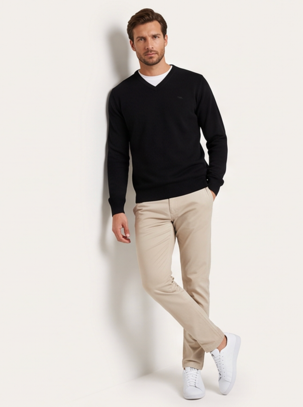 SWETER MĘSKI CZARNY VANKELJEANS®
