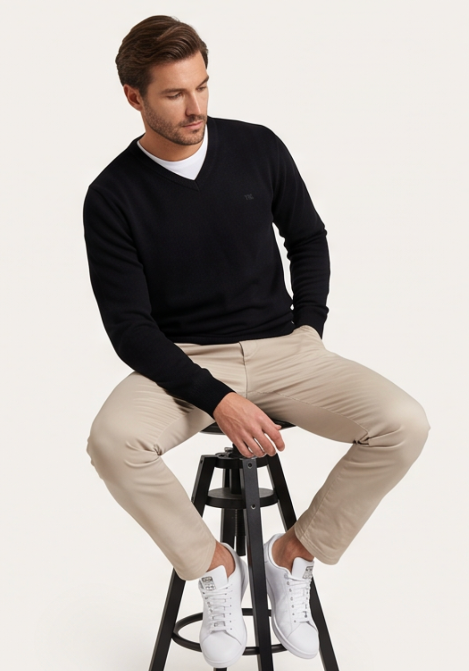 SWETER MĘSKI CZARNY VANKELJEANS®