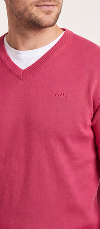 SWETER MĘSKI RÓŻOWY VANKELJEANS®