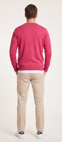 SWETER MĘSKI RÓŻOWY VANKELJEANS®