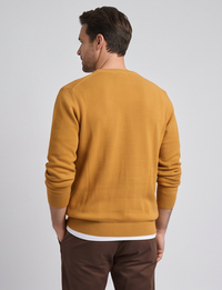 SWETER MĘSKI MUSZTARDOWY VANKELJEANS®