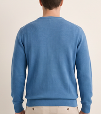 SWETER MĘSKI NIEBIESKI VANKELJEANS®