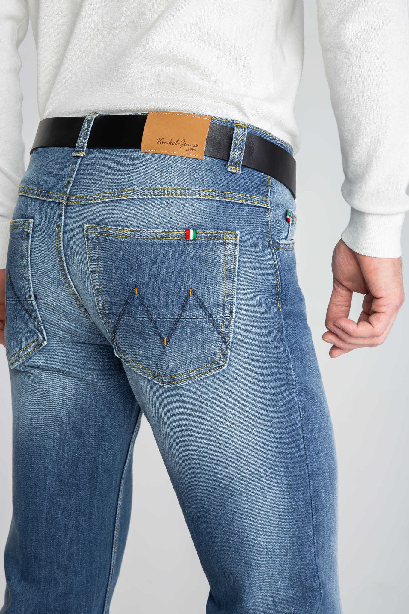 SPODNIE MĘSKIE JEANS WŁOSKIE VANKELJEANS® 620