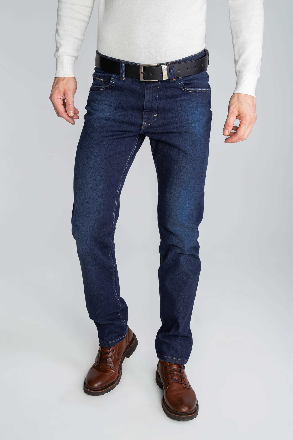 SPODNIE MĘSKIE JEANS CIEMNE EMOTIONS VANKELJEANS® 638