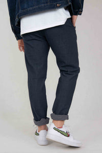 SPODNIE MĘSKIE CHINOS CIEMNE KLASYCZNE VANKELJEANS® 074